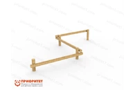 Элемент полосы препятствий «Змейка» Wood