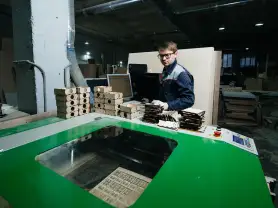 Производство продукции на лазерном станке