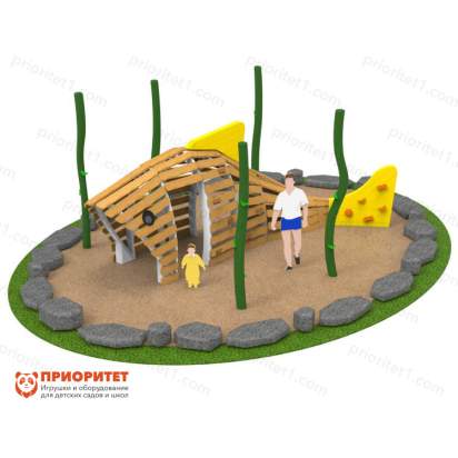 Игровой комплекс «Пиранья» Wood