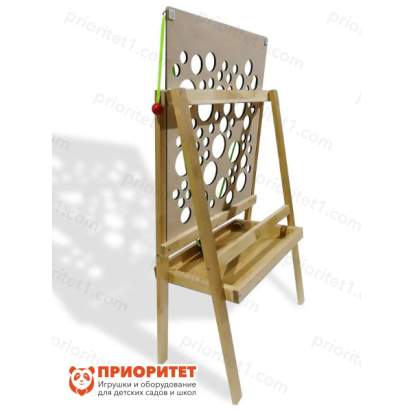 Развивающая панель Мышки в сыре вид сбоку