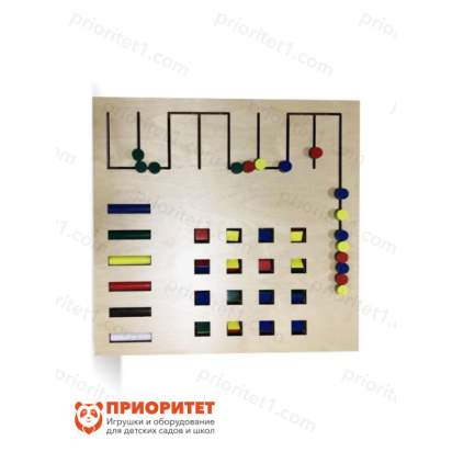 Настенный модуль «Изучаю цвета» общий вид