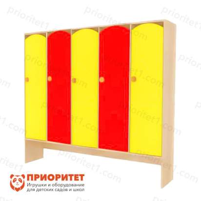 Шкаф 5-ти секционный с нишей под скамью