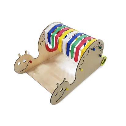 Тактильно-развивающий комплекс «Задорная улитка» вид сверху