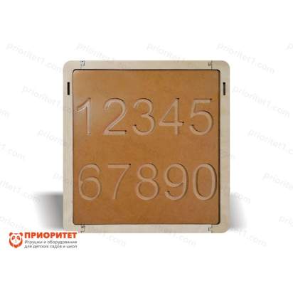 Тактильно-развивающая панель «Математика»