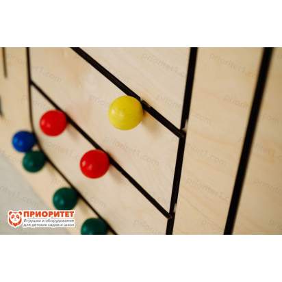 Тактильно-развивающая панель «Научусь и посчитаю»07