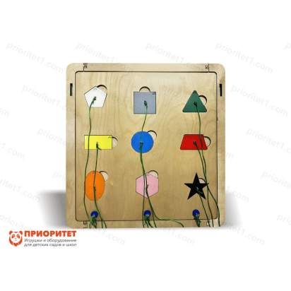 Тактильно-развивающая панель «Формы»