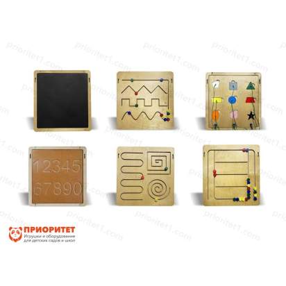 Набор тактильно-развивающих панелей «Я учусь»