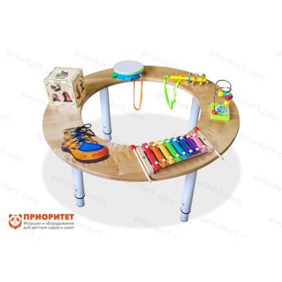 Музыкальный игровой стол «Мелодии детства» общий вид