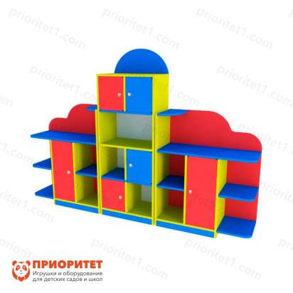 Стеллаж-стенка «Антошка» (цветной)