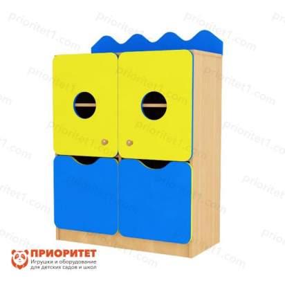 Модульная стенка «Катерок» модуль №2 (цветной фасад)