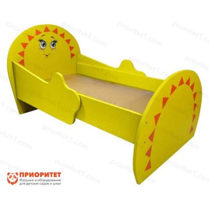 Кровать детская одноярусная «Солнышко» (УФ-печать)