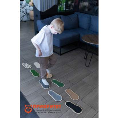 Тактильные следы Чуткие ножки (9 штук) (5)