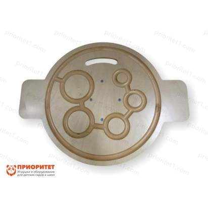 Балансировочная доска-лабиринт «Ловкость №4» общий вид