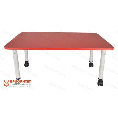Стол детский регулируемый «Подкатной» (70x70)