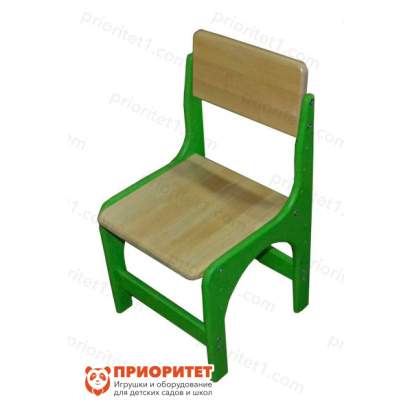 Стул детский регулируемый «Альфа» цветной каркас (группа 1-3)