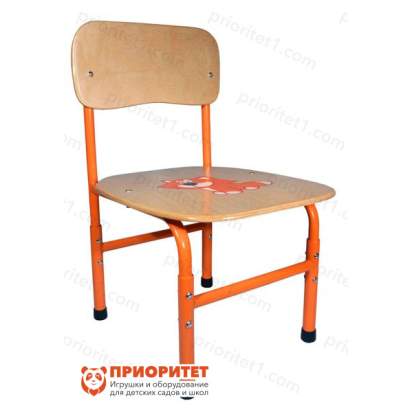 Стул детский регулируемый с рисунком «Тема»