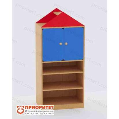 Модульная стенка «Домик» модуль №2 (цветной фасад)