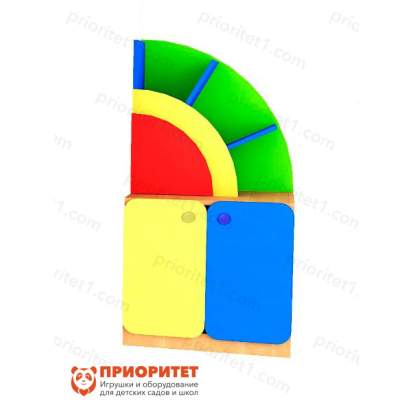 Модульная стенка «Радуга» модуль №1 (цветной фасад)
