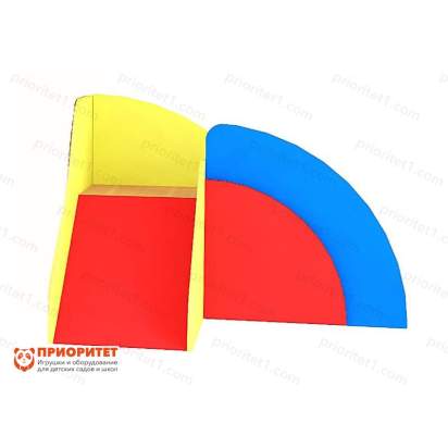 Модульная стенка «Радуга» модуль №4 (цветной фасад)