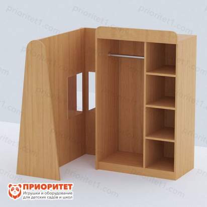 Стеллаж «Уголок ряженья» с зеркалом