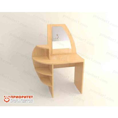 Стеллаж «Уголок Парикмахерская» с зеркалом