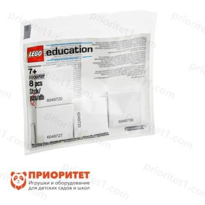 Набор с запасными частями LEGO Education «Резиновые кольца и приводы», 8 деталей