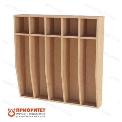 Шкаф для полотенец навесной 5-местный (81,6x80 см)_1