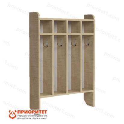 Шкаф для полотенец напольный 4-местный (цветной)