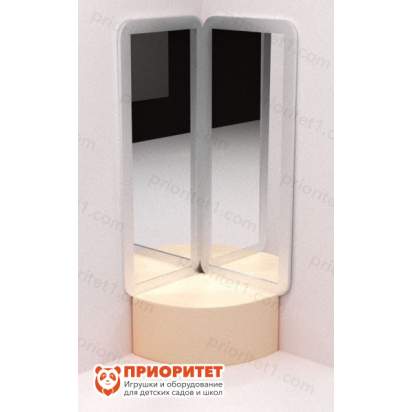 Мягкая платформа для воздушно-пузырьковой трубки угловая большая общий вид