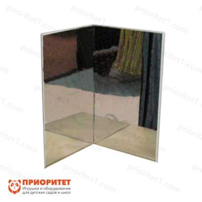 Комплект из двух акриловых зеркал для воздушно-пузырьковой трубки для сенсорной комнаты