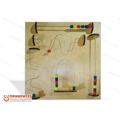 Настенный модуль для развития запястья «Движение по проволоке»