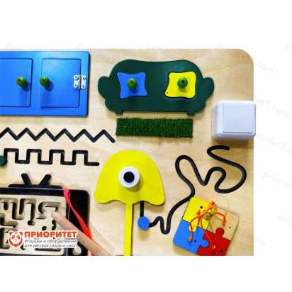 Бизиборд «Моя гостиная» с пазлом