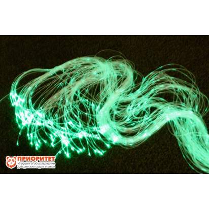 Фиброоптическое волокно, 200 волокон зеленое