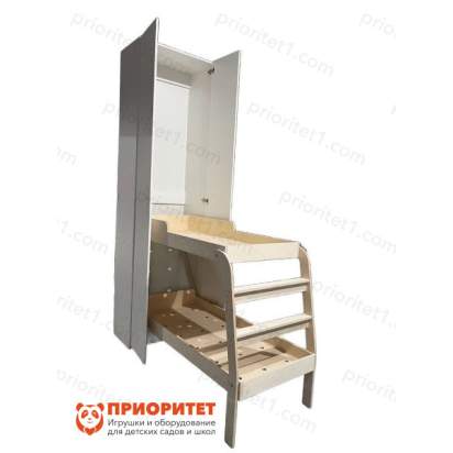 Шкаф-кровать 1 белый фон_1