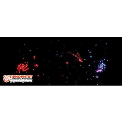 Напольный ковер «Звездное небо» без пу (75 точек) общий вид