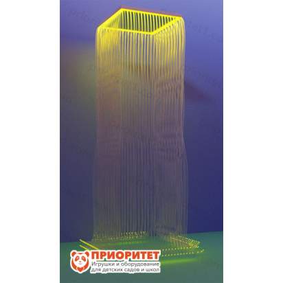 Фибероптический душ «Радужный дождь с зеркалом» с пу общий вид