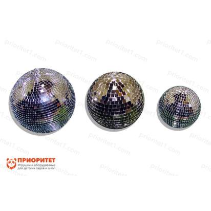 Зеркальный шар с мотором большой общий вид