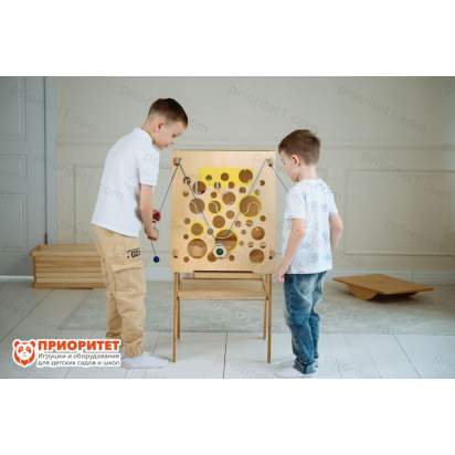 Тактильно-развивающая панель «Вкусный сыр»_02