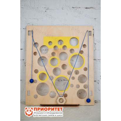 Тактильно-развивающая панель «Вкусный сыр»_13