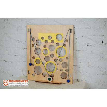 Тактильно-развивающая панель «Вкусный сыр»_6