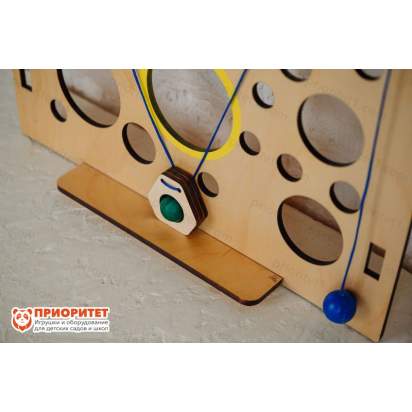 Тактильно-развивающая панель «Вкусный сыр»_8