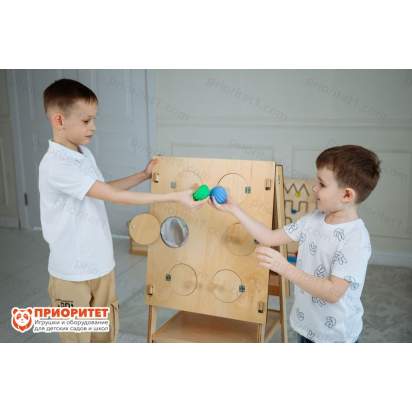 Тактильно-развивающая панель «Волшебные мешочки»_09