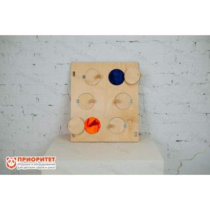 Тактильно-развивающая панель «Волшебные мешочки»_11