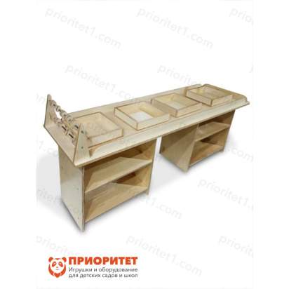 Дидактический стол «Ценные знания» вид сбоку
