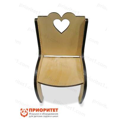 Стульчик для кукол «Ласковое детство» вид спереди