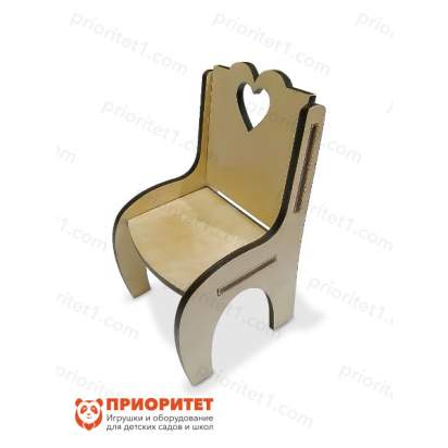Стульчик для кукол «Ласковое детство» вид сбоку