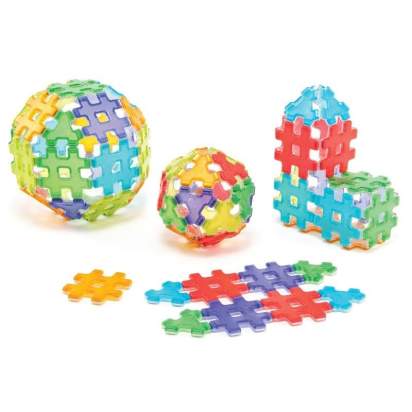 Магнитный Полидрон «HashMag» (решетки и треугольные соединители) 2