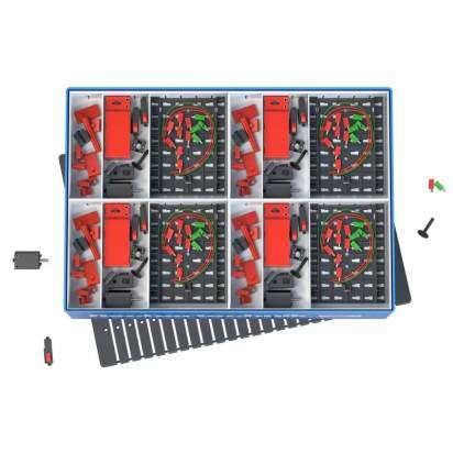 Электромеханический конструктор Fischertechnik CLASS Электрические цепи Electrical Control 559893 3