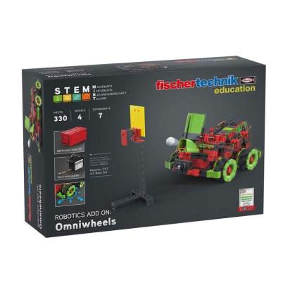 Электромеханический конструктор Fischertechnik Плюс Омниколесные Omniwheels 559898 1