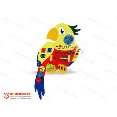 Бизиборд «Смешной попугай»-02